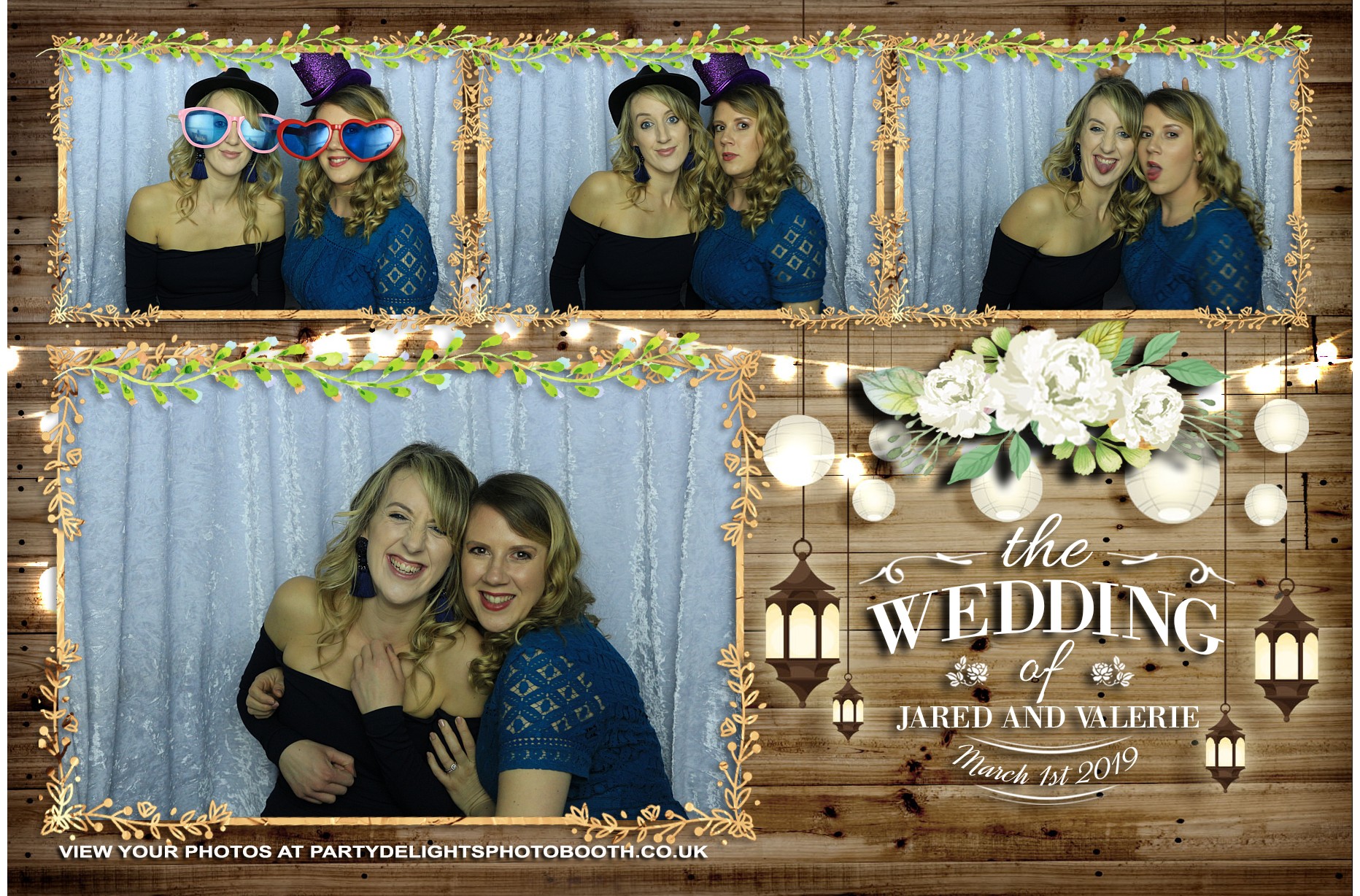Jared and Valerie’s Wedding - Prints | View more photos from the event at gallery.partydelightsphotobooth.co.uk/u/PartyDelightsPhotoBooth/Jared-and-Valerie’s-Wedding-Prints